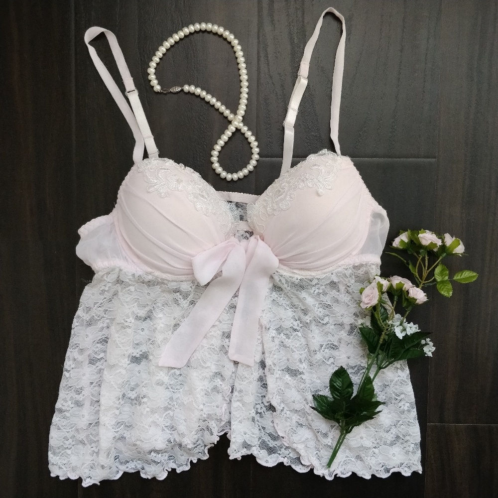 Apt. 9 lace babydoll nightie S